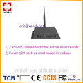 120 meters read range Omnidirectional 2.45GHz active RFID reader